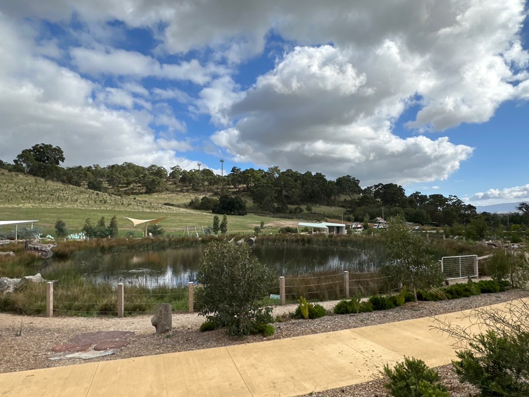 walking near me in Granite Hills Park in autumn