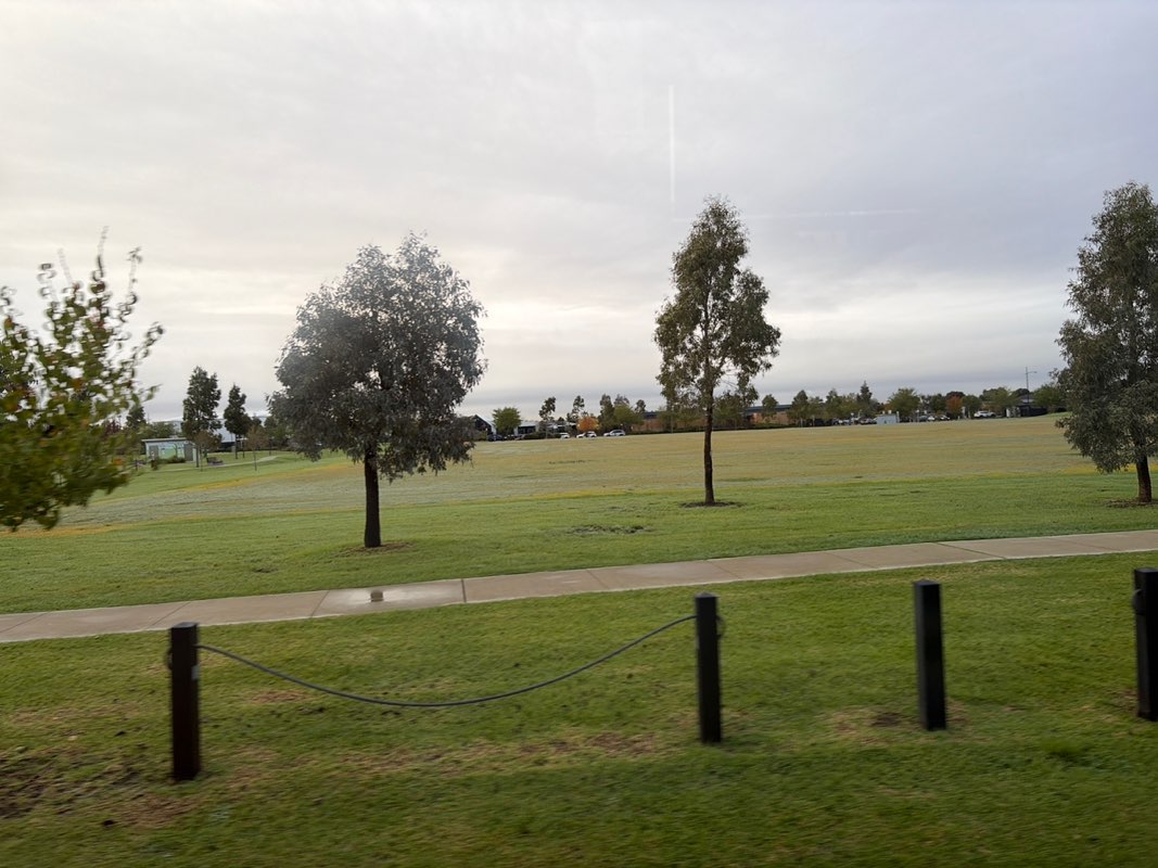 walking near me in Greenvale Gardens Reserve in winter