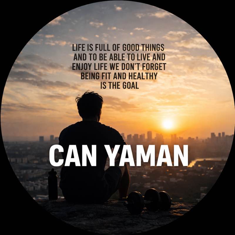 Healthy living Can Yaman post image