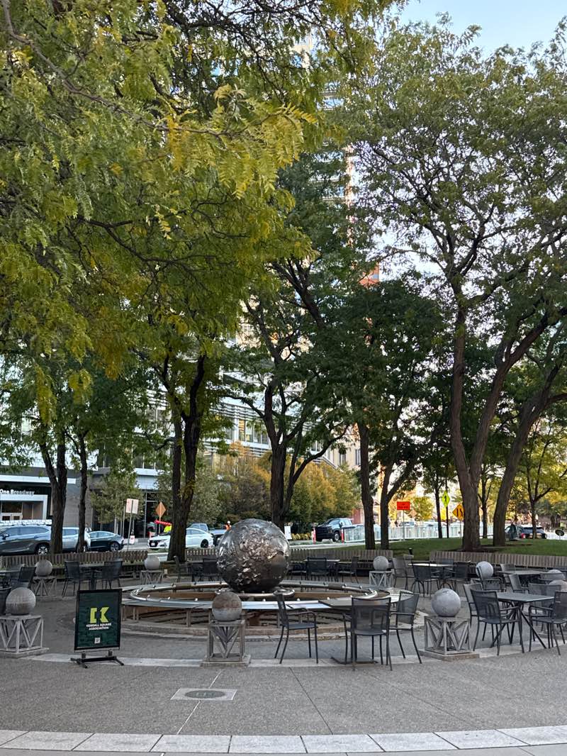walking near me in Kendall Square in autumn