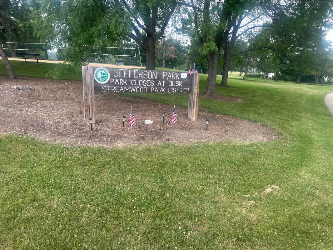 walking near me in Veterans Park in summer