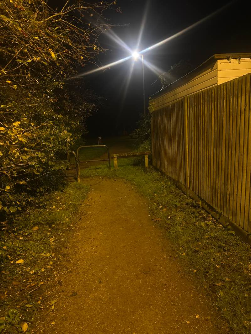 walking near me in Hythe Park in autumn