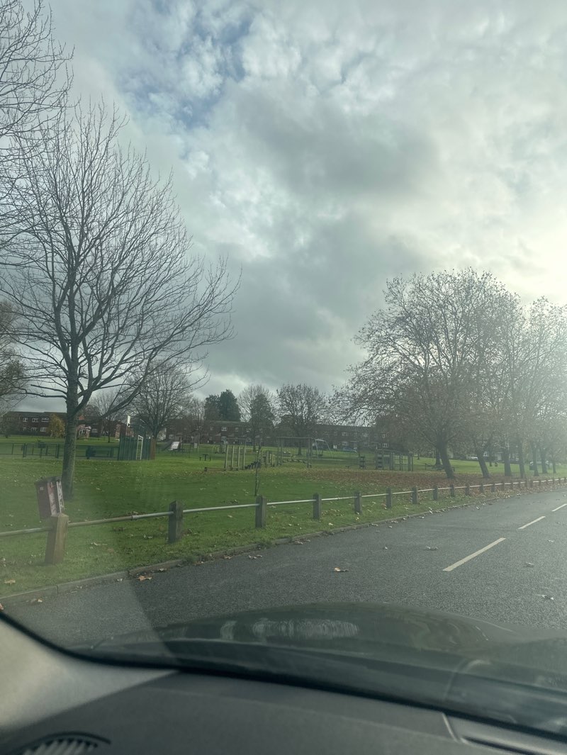 walking near me in Osgood Park in autumn