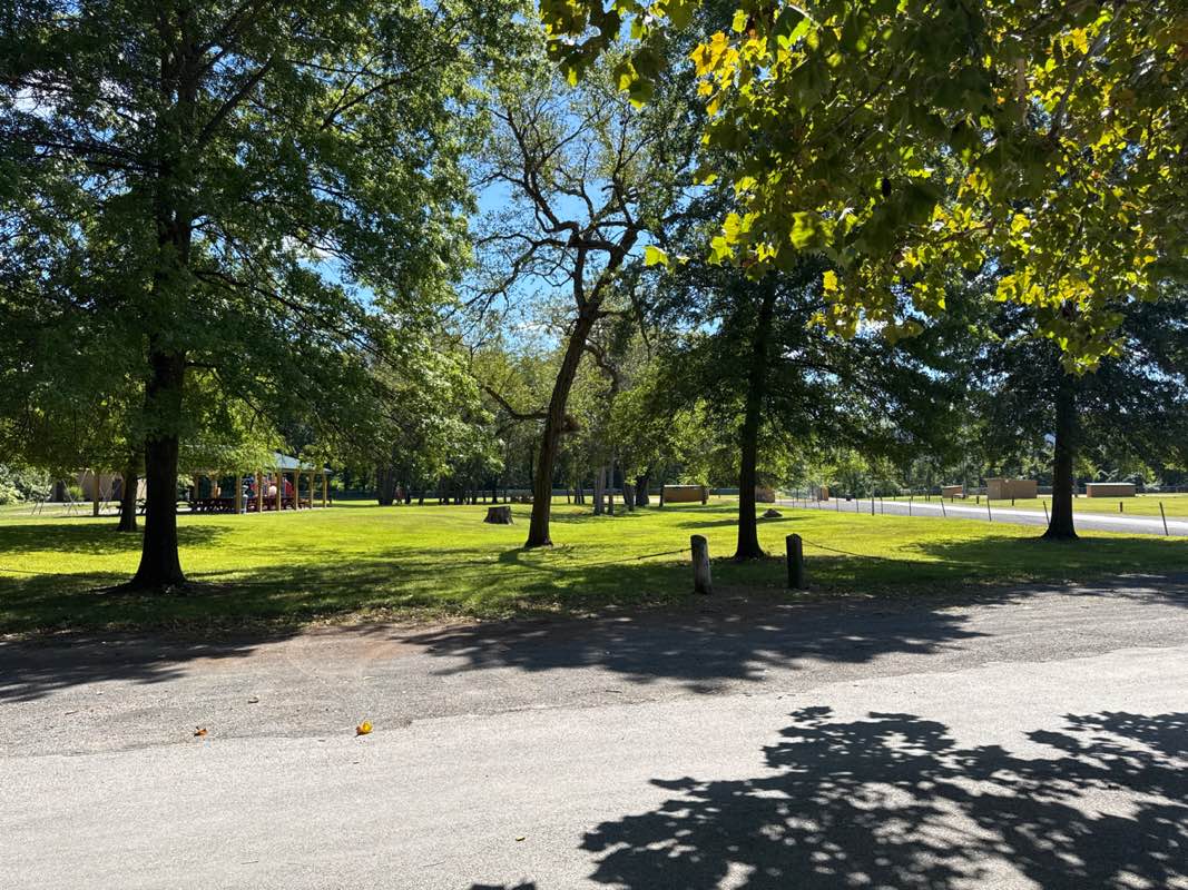 walking near me in Indian Park in autumn