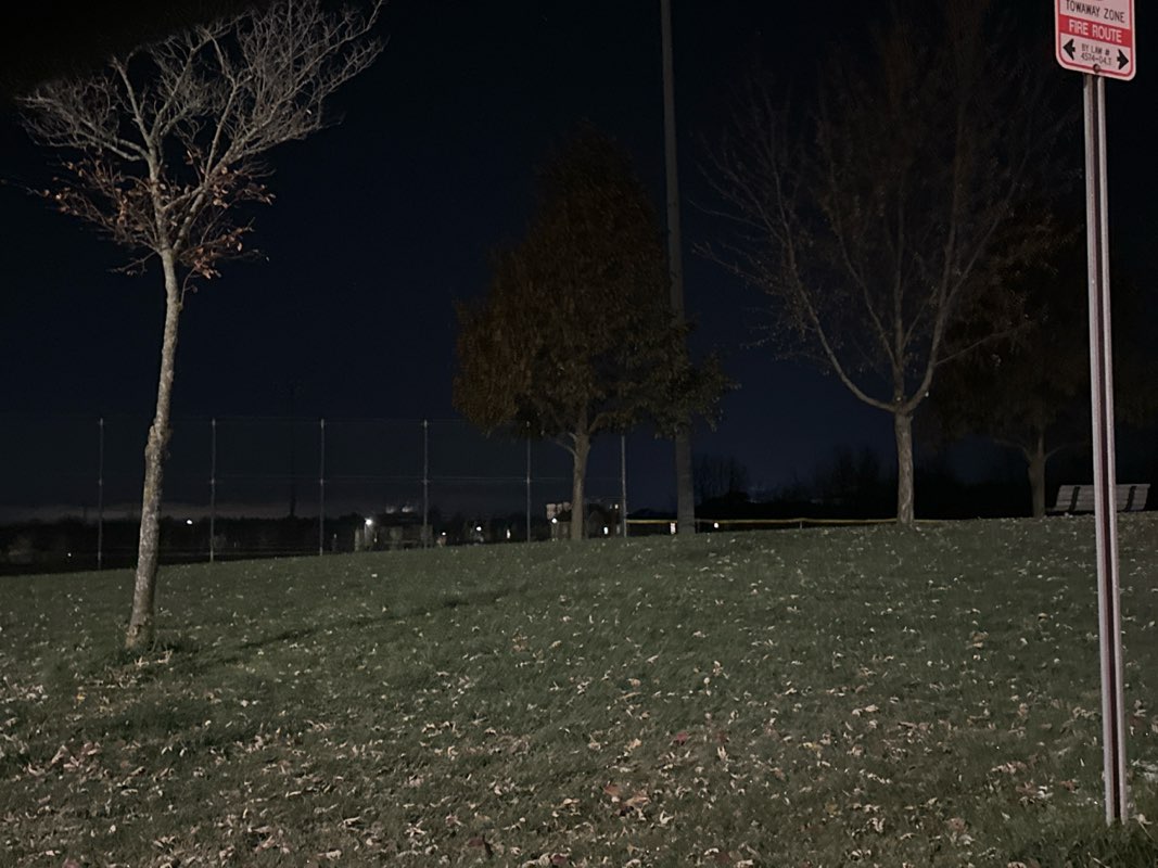 walking near me in Stewart Burnett Park in autumn