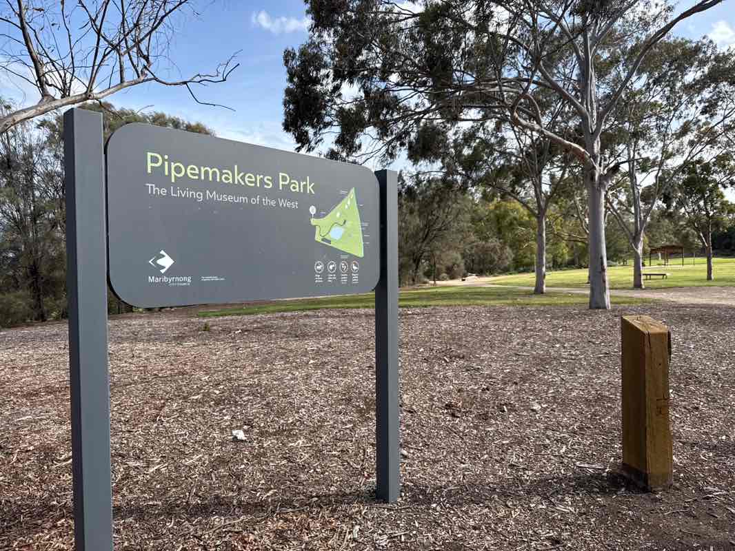 walking near me in Pipemaker's Park in summer