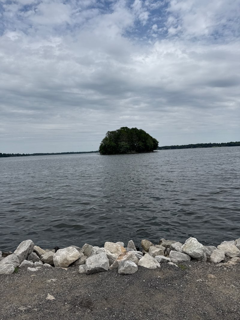 walking near me in Marine Point Park in summer