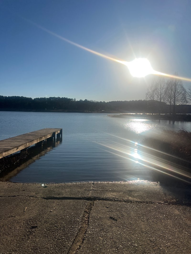 walking near me in Cauble Park in winter