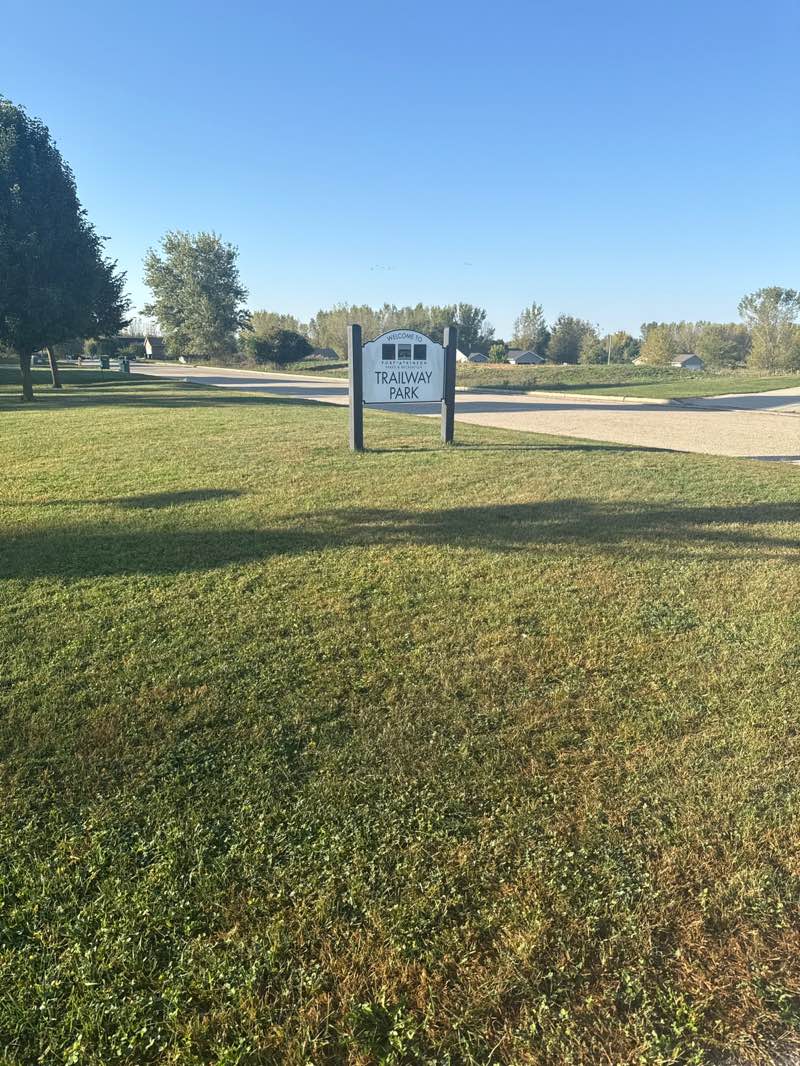walking near me in Trailway Park in autumn
