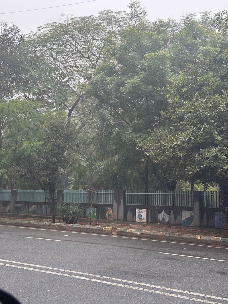 walking near me in Noida Authority Park in winter