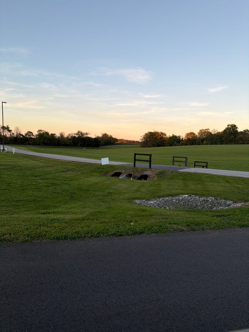 walking near me in Sam Michaels Park in autumn
