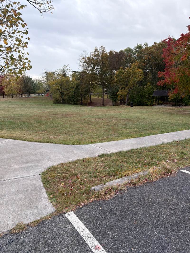 walking near me in Jim Barnett Park in autumn