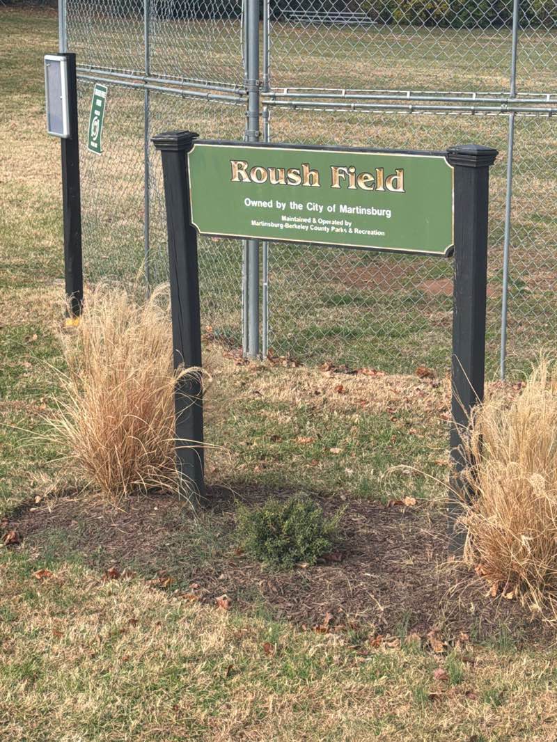 walking near me in Roush Field in autumn