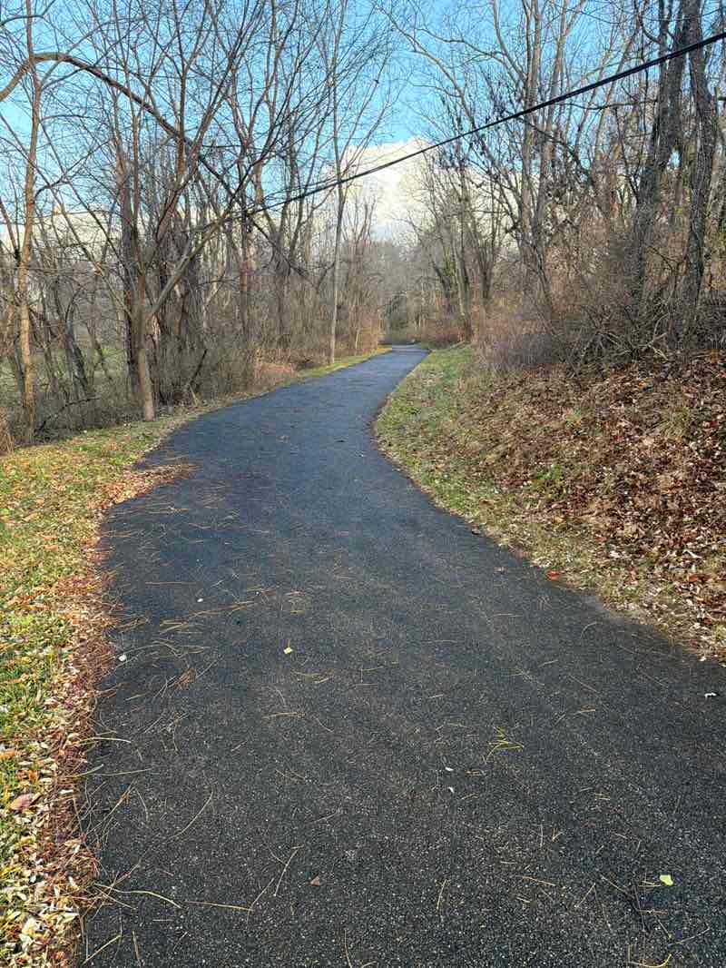 walking near me in Owens Street Park in autumn