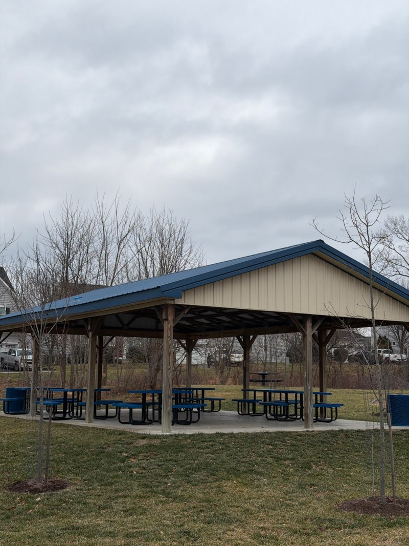 walking near me in New Town Meadows Park in winter