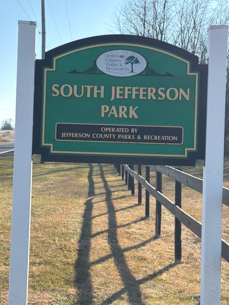walking near me in South Jefferson Park in winter