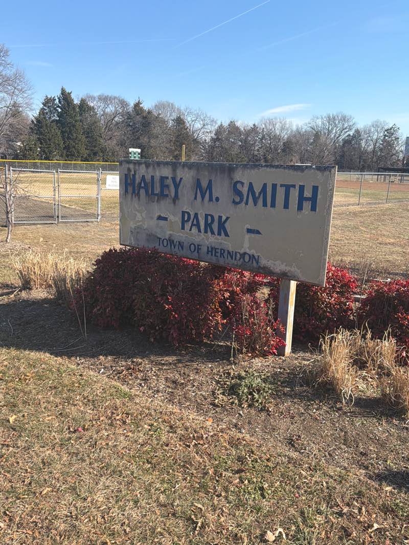 walking near me in Haley M Smith Park in winter