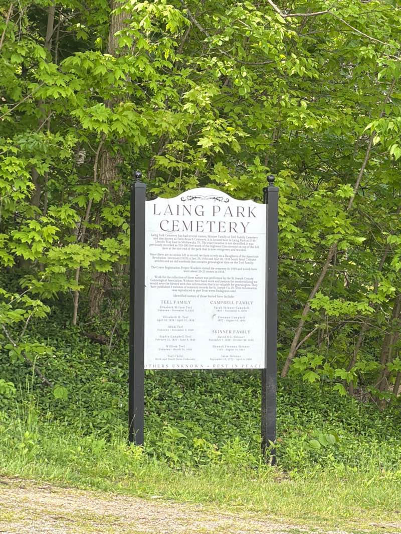 walking near me in Laing Park in spring