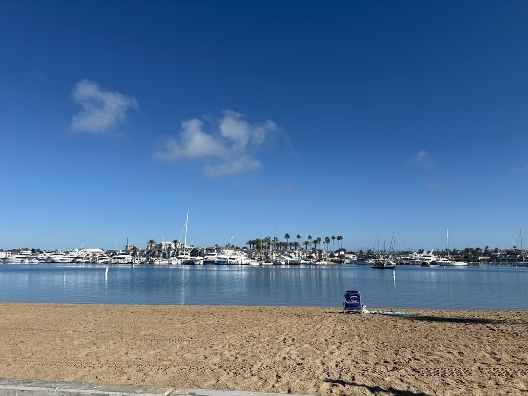 walking near me in Marina Park in autumn