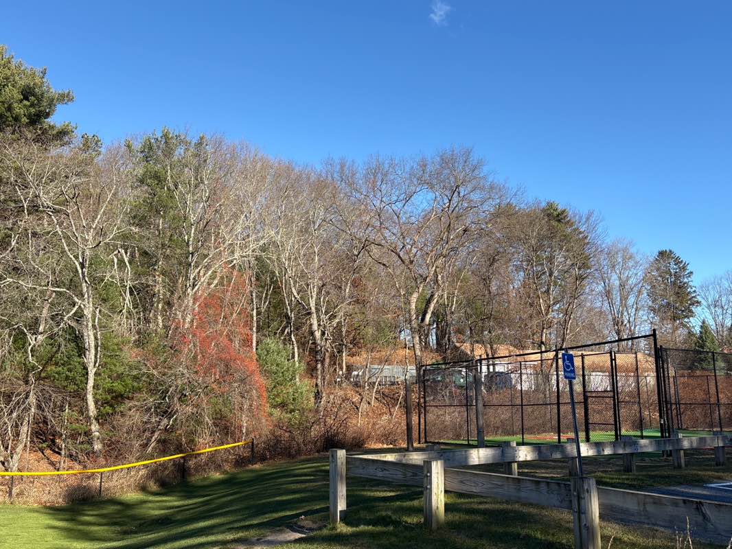 walking near me in Featherland Park in autumn