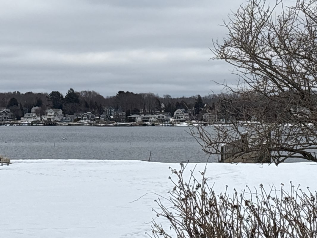 walking near me in Kickemuit Anchorage in winter
