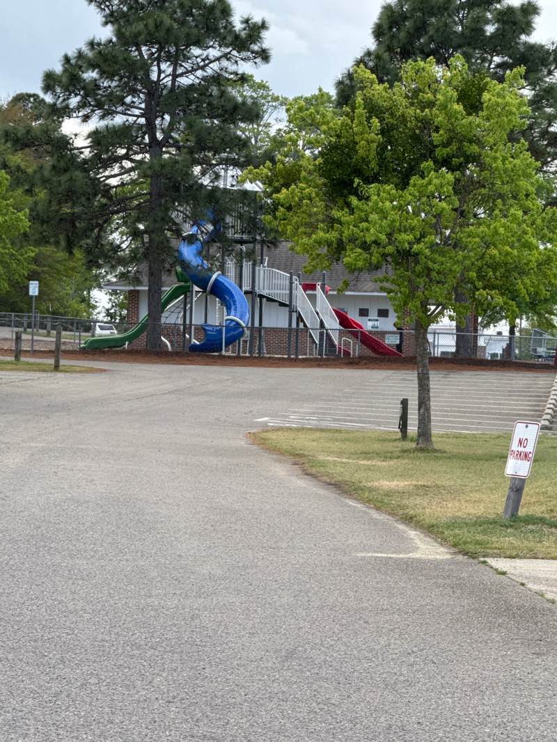 walking near me in Optimist Field in spring