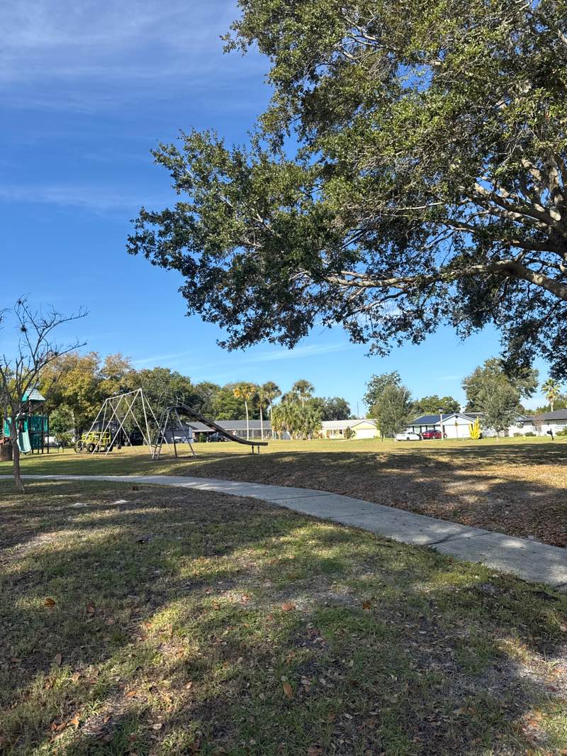 walking near me in Urban North Community Park in winter