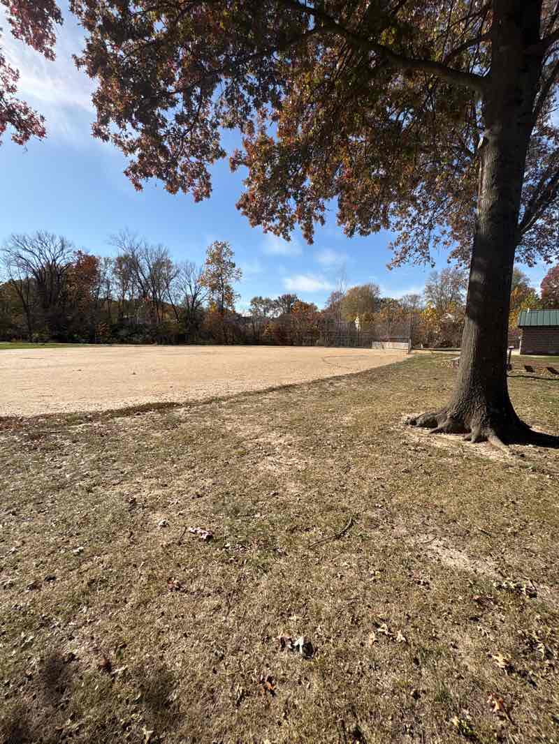 walking near me in Covenant Park in autumn