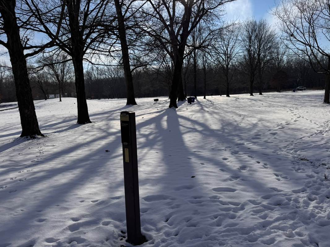 walking near me in Swan Creek Preserve Metropark in winter