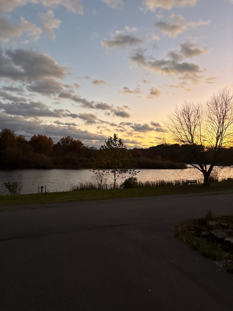 walking near me in Mammoth Park in autumn