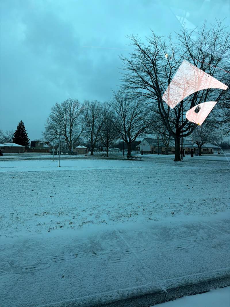 walking near me in Firemens Park in winter