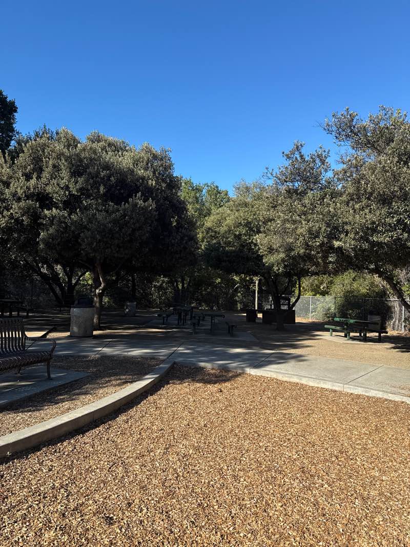 walking near me in Creekside Park in autumn