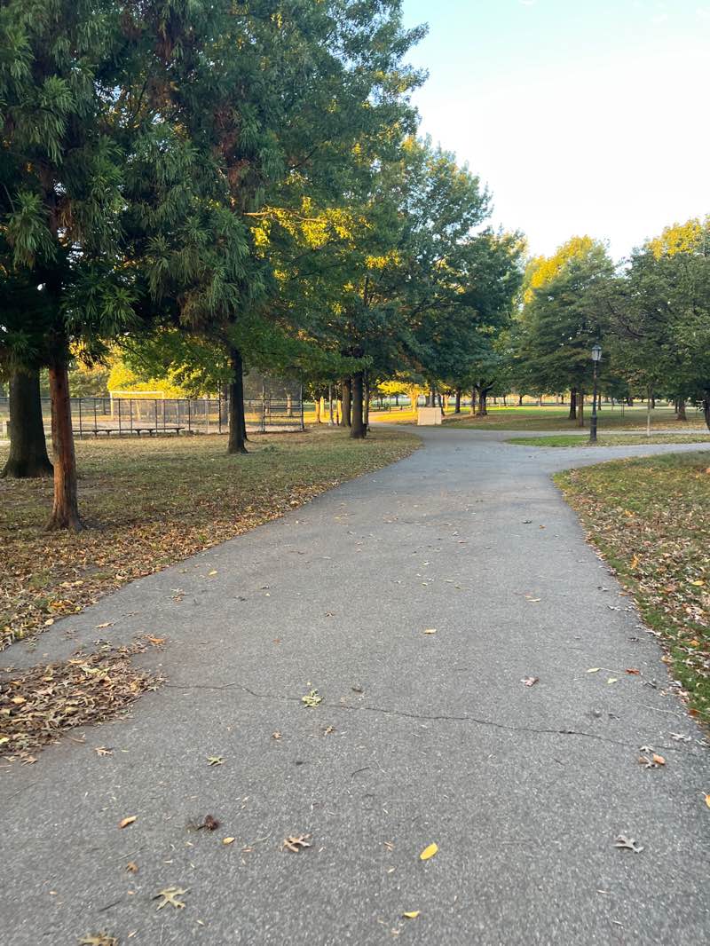walking near me in Juniper Valley Park in autumn