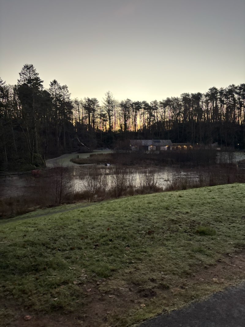 walking near me in Dean Castle Country Park in winter