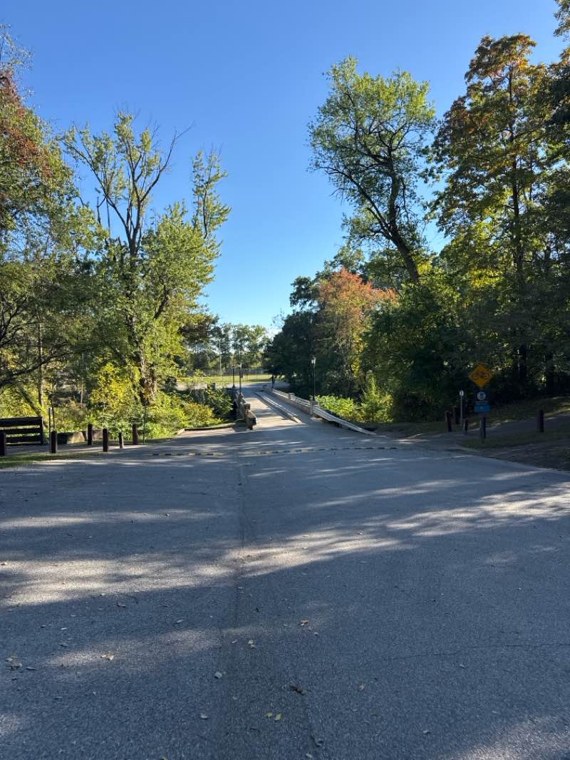 walking near me in Fred Fuller Park in autumn