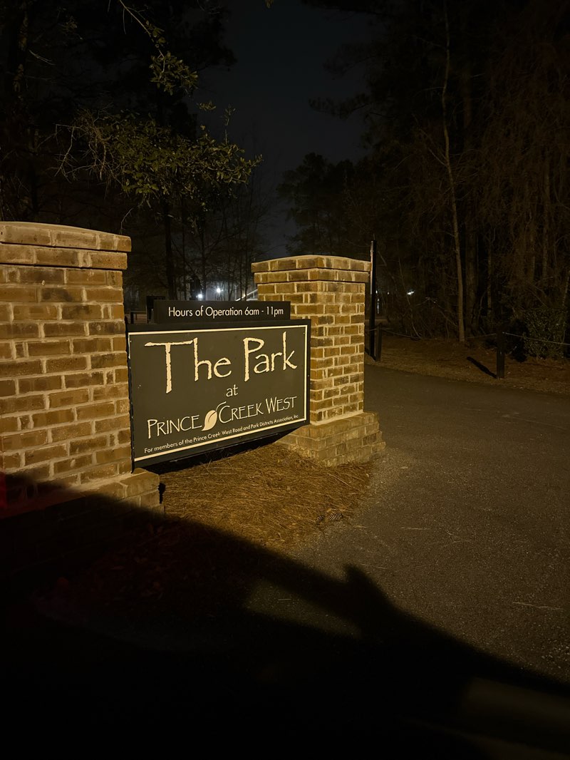 walking near me in The Park at Prince Creek West in winter