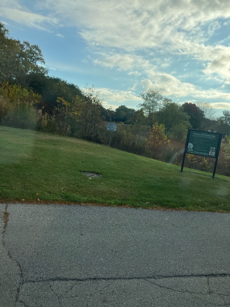 walking near me in O'Plaine Park in autumn