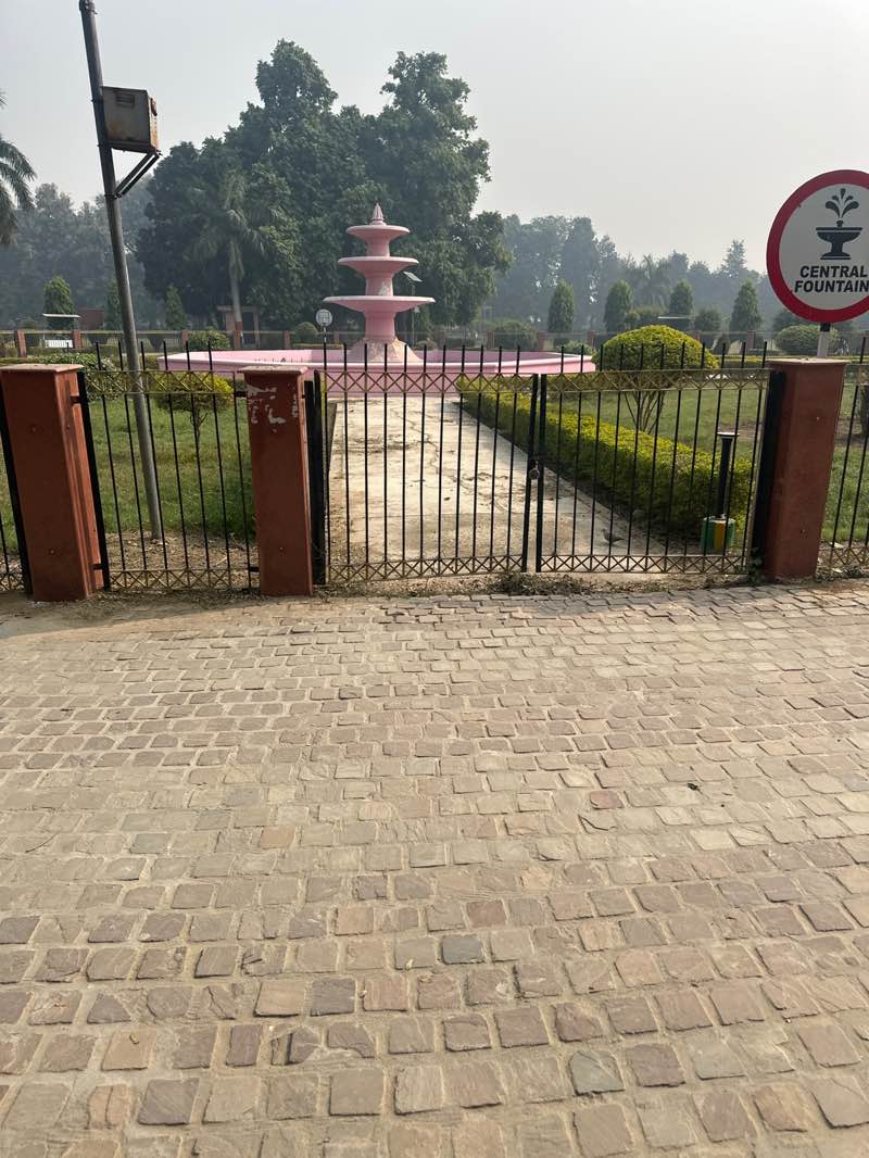 walking near me in Naqvi Park in autumn