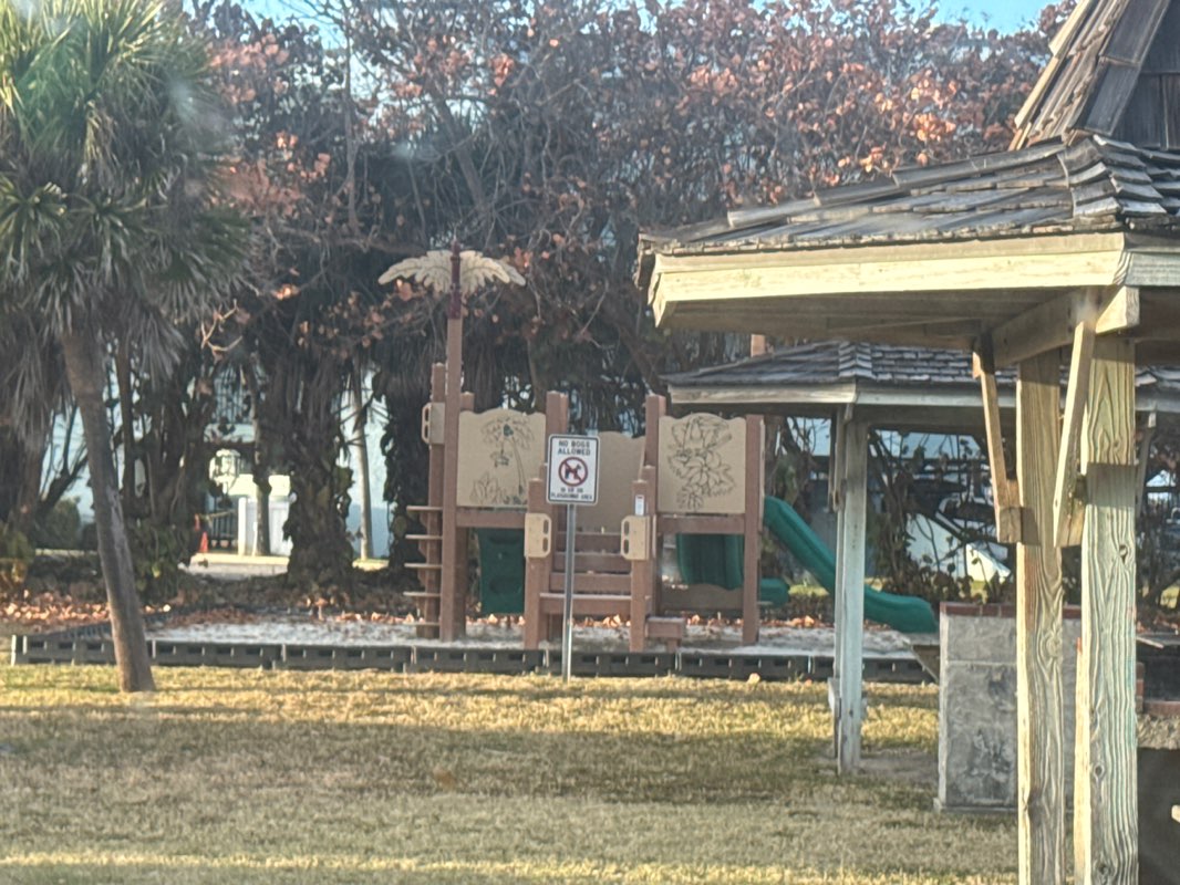 walking near me in Millennium Beach Park in winter
