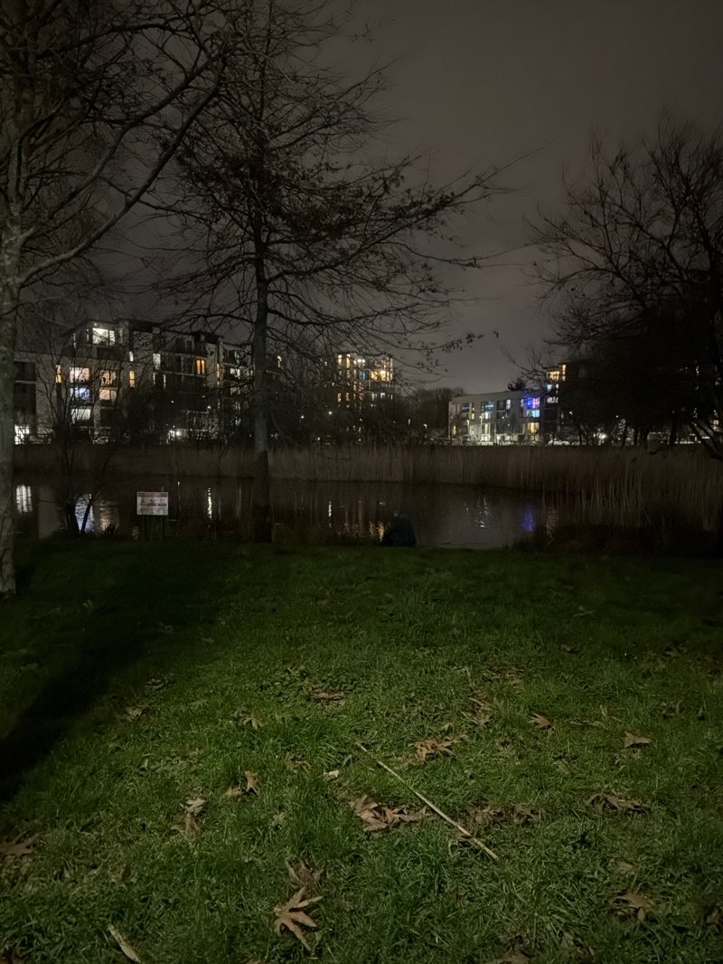 walking near me in Grahame Park Open Space in winter