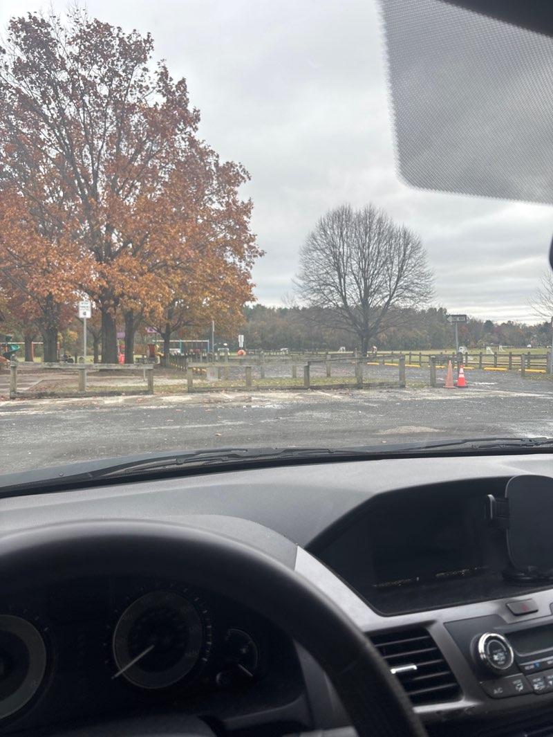 walking near me in Mondauk Commons Park in autumn