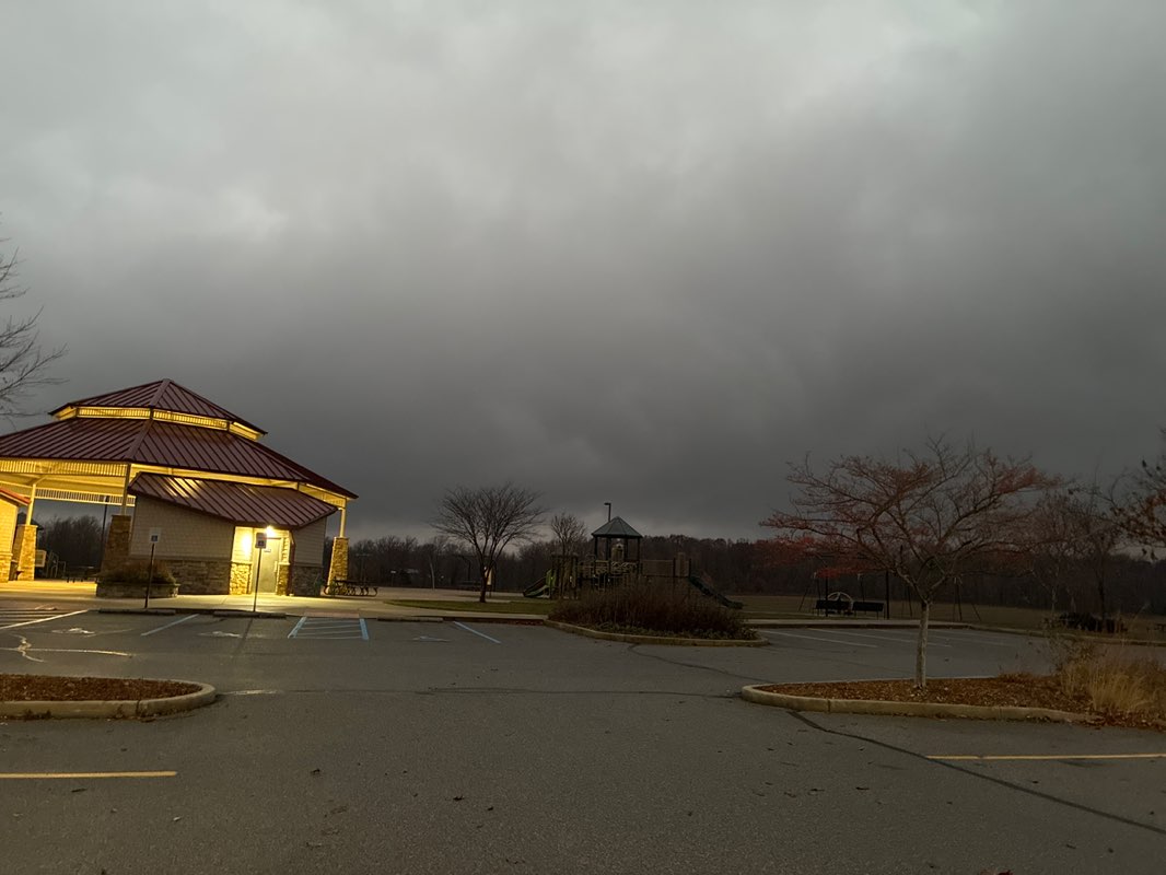 walking near me in Buckner Park in autumn