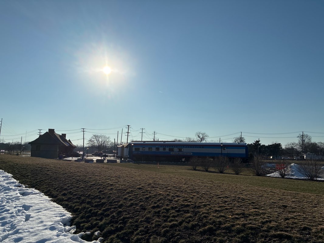 walking near me in Promenade Park in winter
