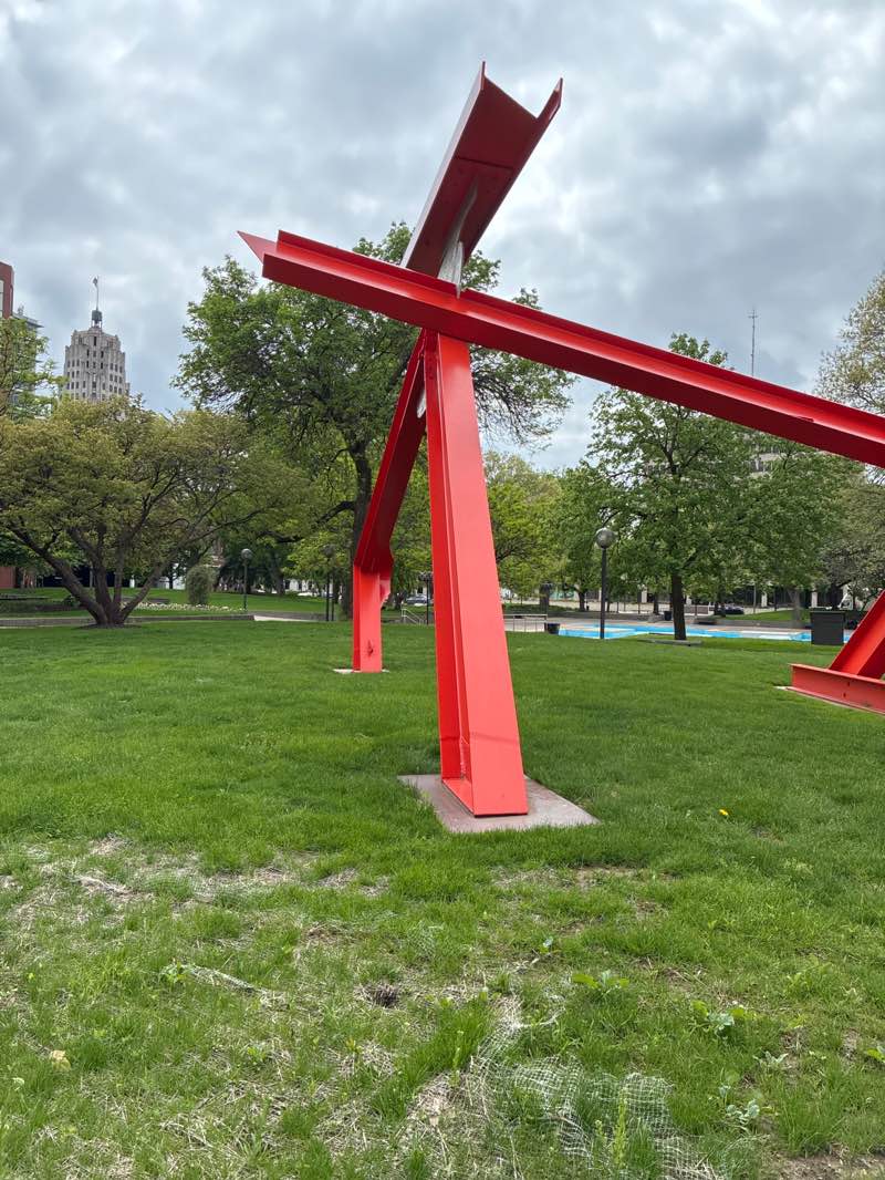 walking near me in Freimann Square in spring