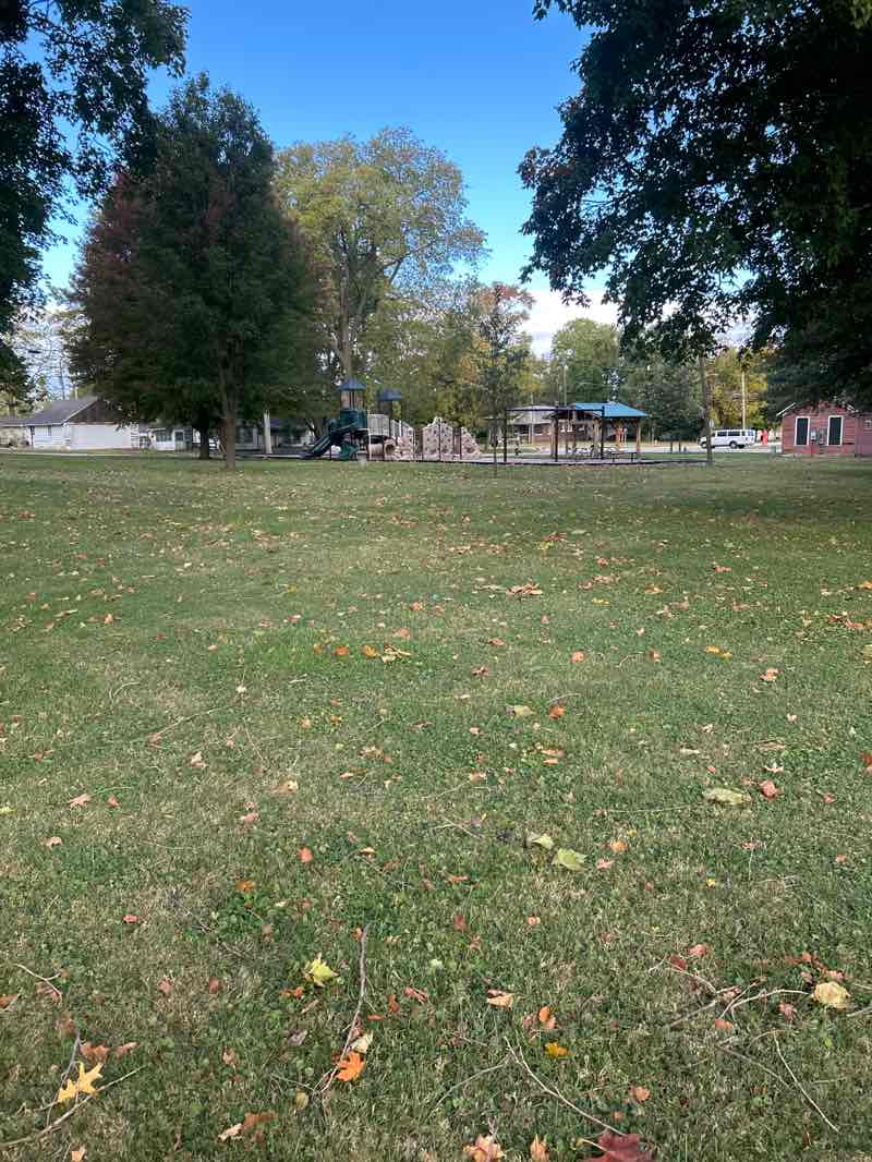 walking near me in Postville Park in autumn