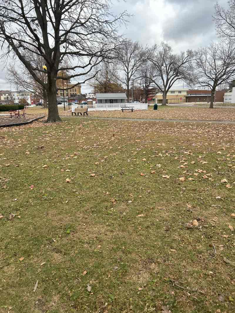 walking near me in Scully Park in autumn