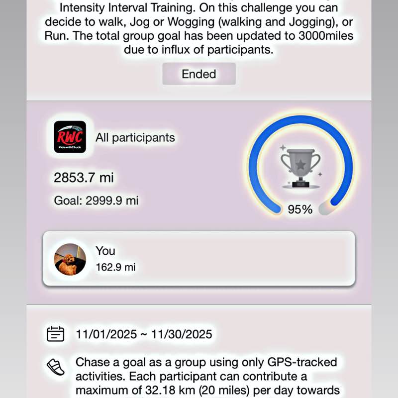 ChuckChallenge (Maximum Steps) Andy post image