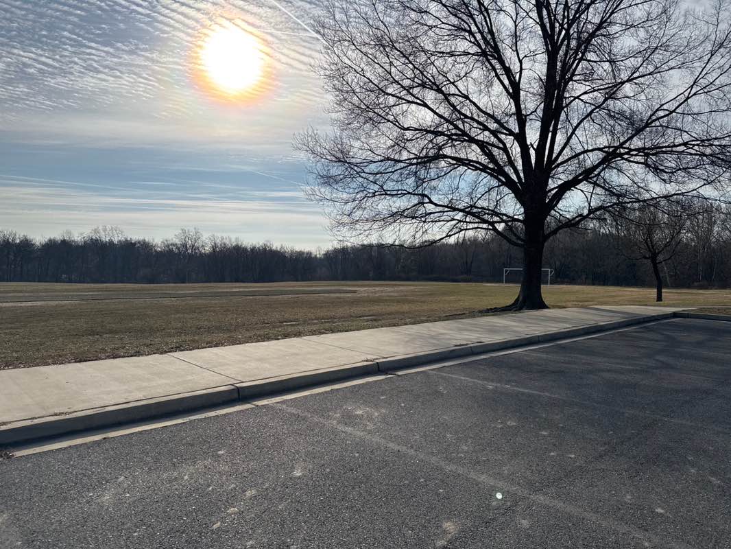 walking near me in Calverton-Galway Local Park in winter