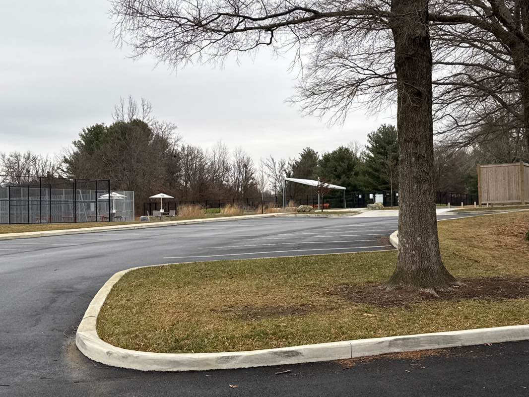 walking near me in Columbia Park in winter