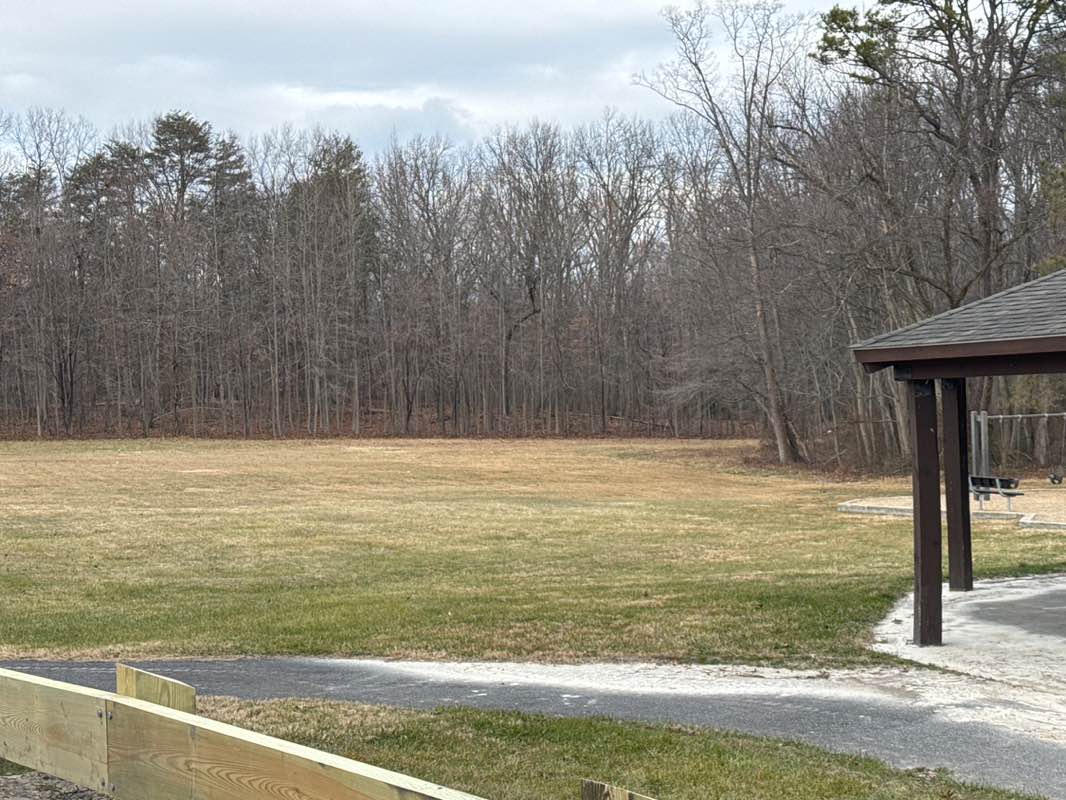 walking near me in Jessup Dorsey Park in winter